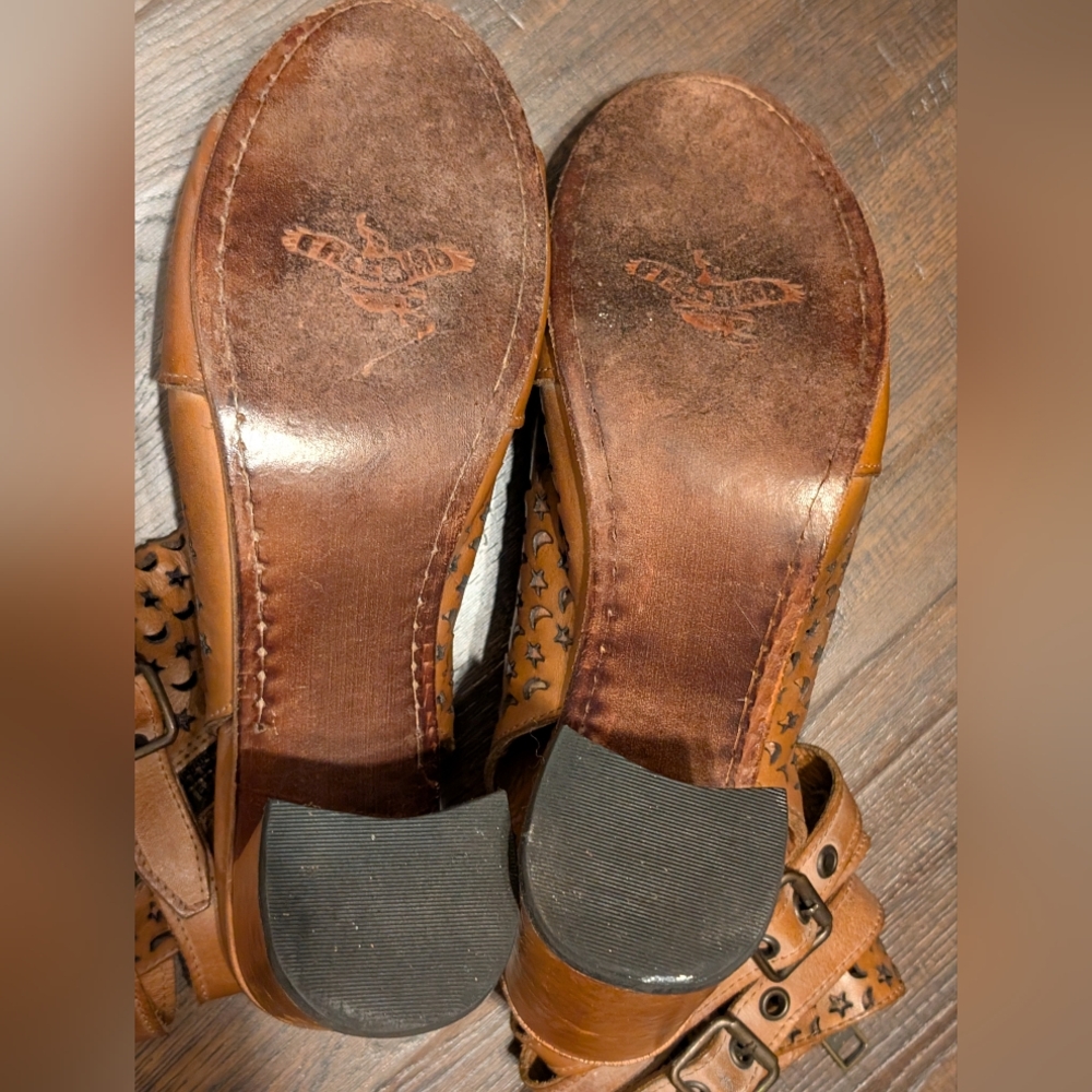 Freebird Teresa Bootie Tan Leather Women’s Size 12 - Picture 10 of 10